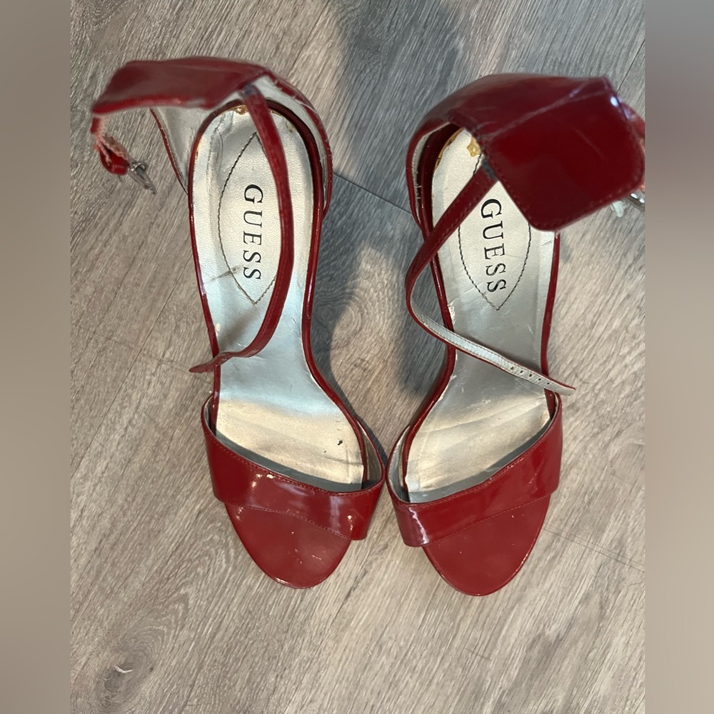 Guess stiletto, heel shoes size 9 and a half
